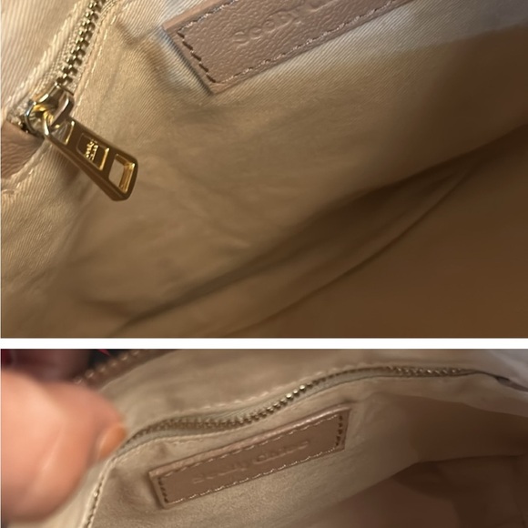 See By Chloe Tan and Pink Crossbody Bag with Saddle Shape - Picture 12 of 14